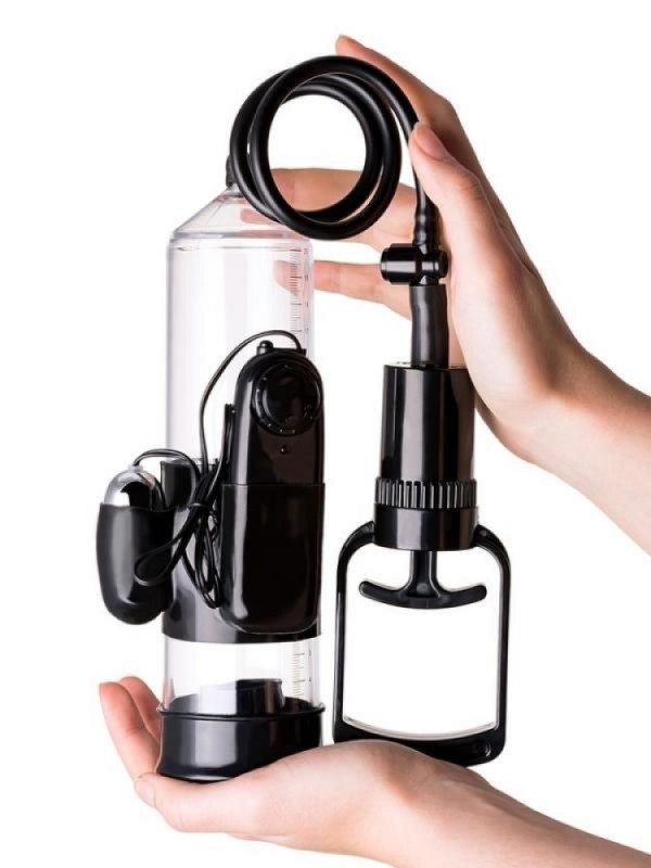 Titreşimli Penis Vakum Pompası - &Uuml;&ccedil; Halkalı