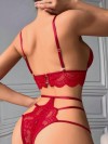 Bordo Dantelli Fantezi İç Çamaşır Takım Bordo Dantelli Fantezi İç Çamaşır Takım