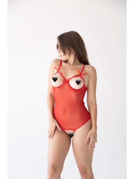 Göğüs ve Özel Bölgesi Açık Fantezi Babydoll Gecelik