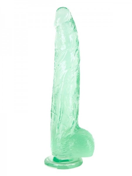 Yeşil Renkli Gerçekçi Realistik 33 Cm Dildo