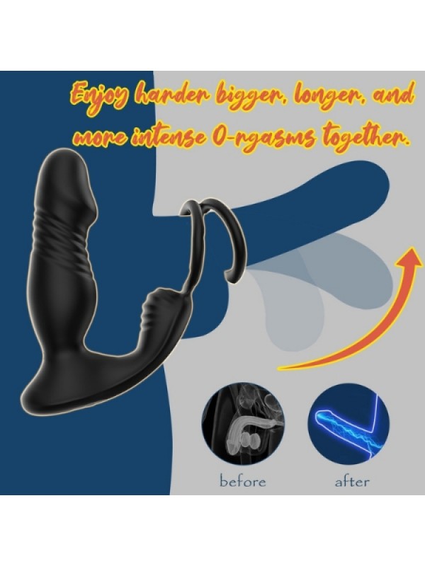 Telefon Kontrollü Prostat Masaj Vibratörü - Anal Plug Telefon Kontrollü Prostat Masaj Vibratörü - Anal Plug