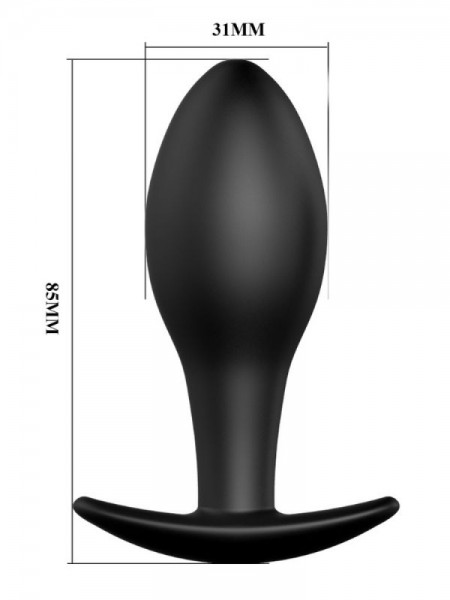 Yumuşak Dolgulu 8.5cm Anal Plug - Anal Tıkaç - Anal Oyuncak Yumuşak Dolgulu 8.5cm Anal Plug - Anal Tıkaç - Anal Oyuncak