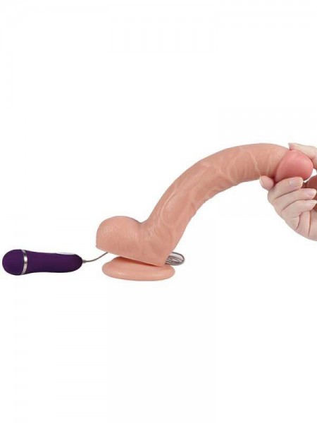 Premium Ultra Gerçekçi Titreşimli Dildo Vibratör