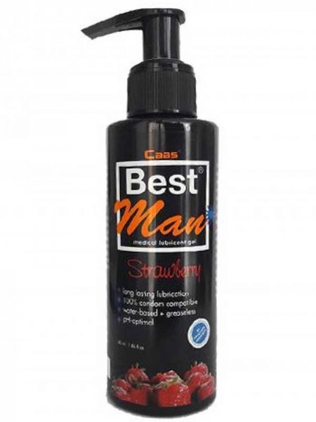 Best Man Anal Çilek Kokulu Luricant Kayganlaştırıcı Jel