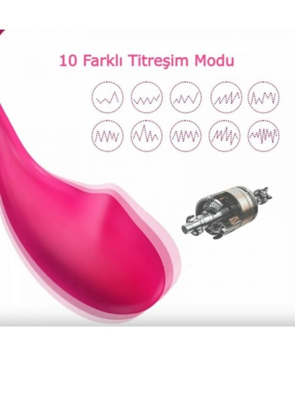 Telefon kontroll&uuml; Yumurta Vibrat&ouml;r
