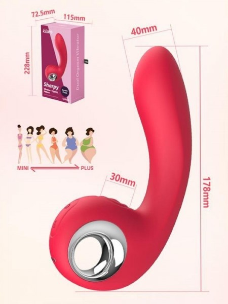 Sharpy Çok Fonksiyonlu Titreşimli Premium Vibratör